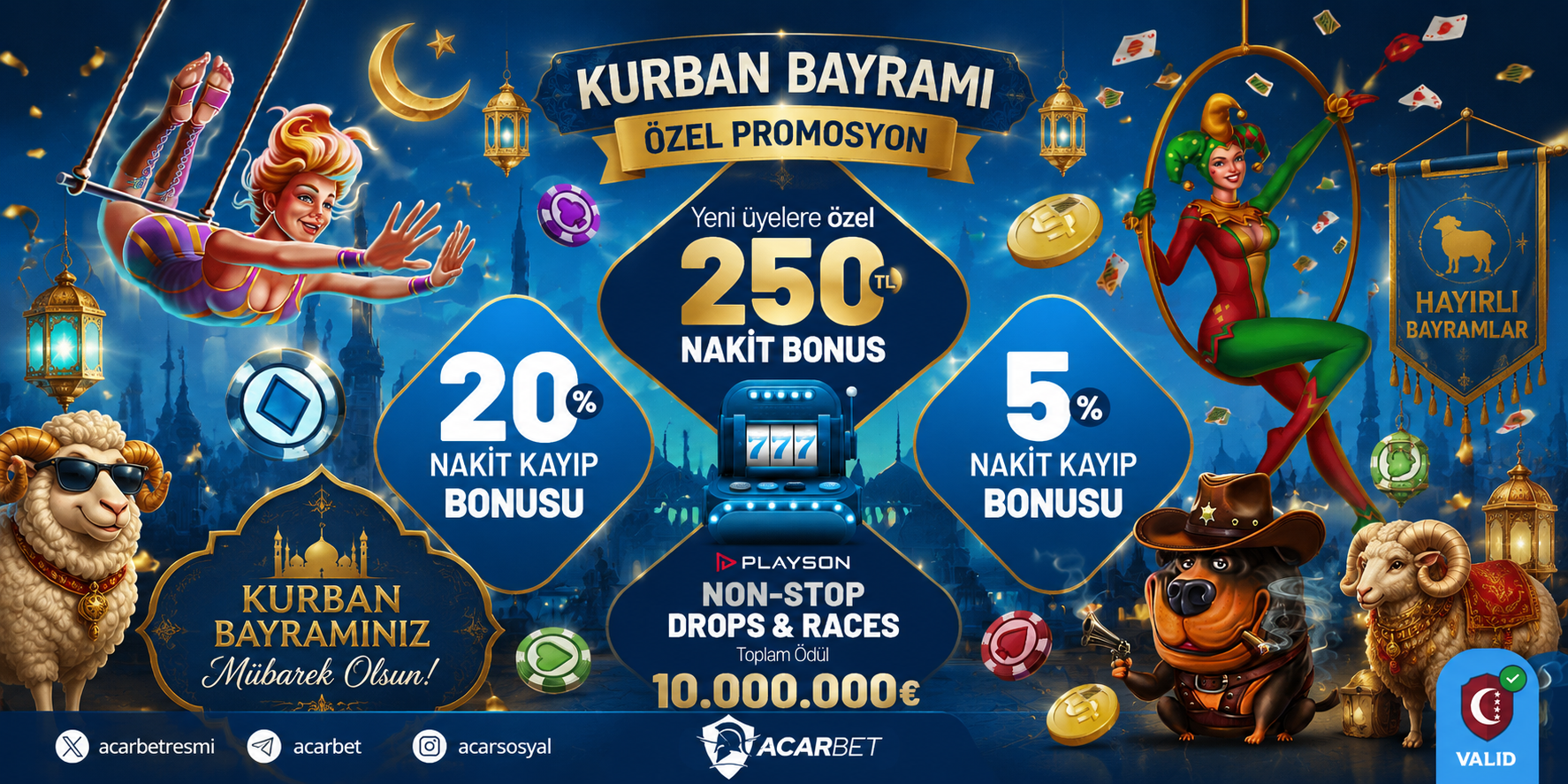 Acarbet Kurban Bayramı Özel Promosyon
